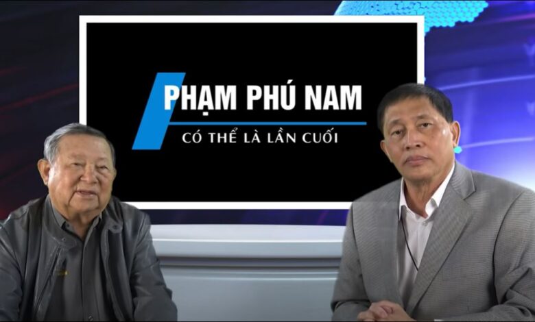 “Có Thể Là Lần Cuối” Ông Phạm Phú Nam tiễn biệt thân hữu và cộng đồng “Có Thể Là Lần Cuối” Ông Phạm Phú Nam tiễn biệt thân hữu và cộng đồng
