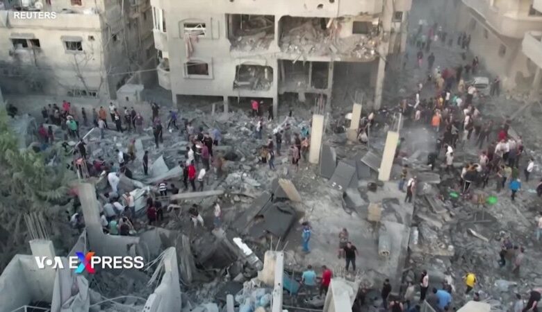 Gaza sau cuộc không kích của Israel: Hoang tàn, hoảng sợ Gaza sau cuộc không kích của Israel: Hoang tàn, hoảng sợ