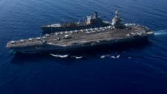 Hoa Kỳ điều thêm hàng không mẫu hạm USS Dwight Eisenhower tới hỗ trợ Israel