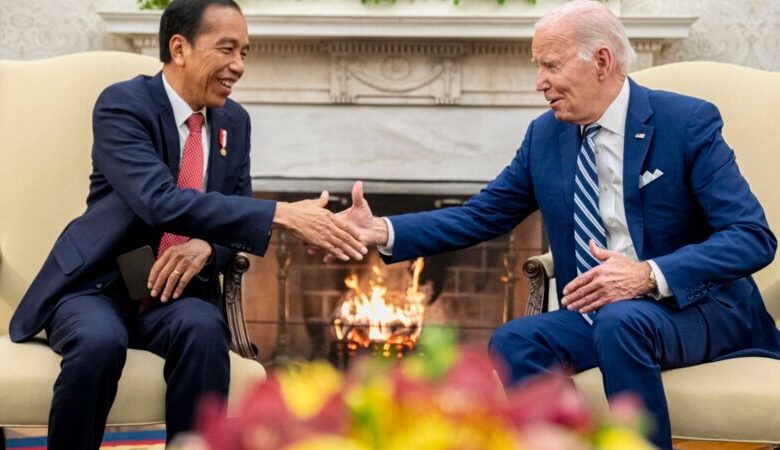 Tổng thống Joe Biden tiếp người đồng cấp Indonesia tại Nhà Trắng