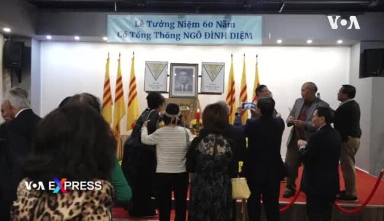 Người Việt hải ngoại tưởng niệm cố Tổng thống Ngô Đình Diệm Người Việt hải ngoại tưởng niệm cố Tổng thống Ngô Đình Diệm