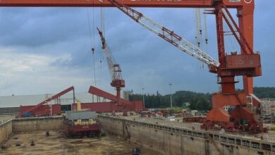 Chín công nhân bị phỏng vì nổ khí gas ở nhà máy đóng tàu Dung Quất