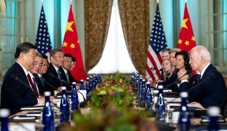 Hai ông Biden, Tập đối thoại thẳng thắn, đạt thỏa thuận về quân sự, fentanyl Hai ông Biden, Tập đối thoại thẳng thắn, đạt thỏa thuận về quân sự, fentanyl