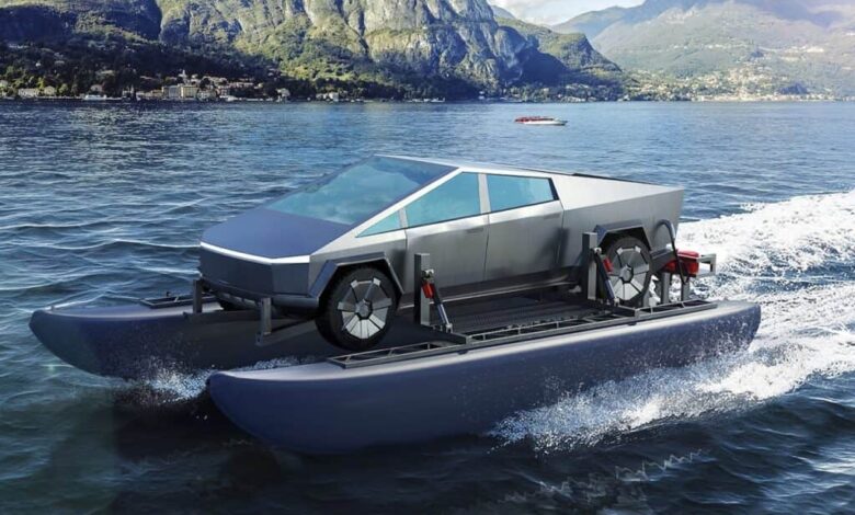 Tesla superfan files trademark for ‘Cybercatamaran’ Tesla superfan files trademark for ‘Cybercatamaran’