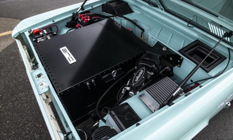 Company converts classic cars into electric vehicles to reduce emissions but preserve heritage Company converts classic cars into electric vehicles to reduce emissions but preserve heritage