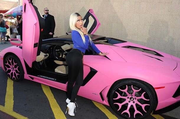 Nicki Minaj has a rather awful customized car collection Nicki Minaj has a rather awful customized car collection
