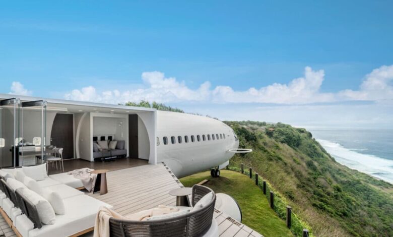 Private jet on a Bali hillside is actually the best villa in the world Private jet on a Bali hillside is actually the best villa in the world