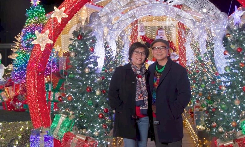 Gia đình gốc Việt tham gia tranh giải trong chương trình đài ABC’s The Great Christmas Light Fight