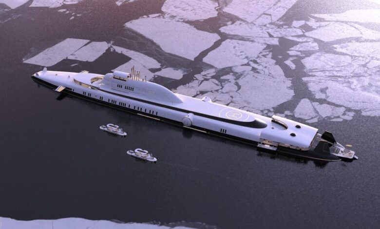 This is the world’s first submersible superyacht worth bn – and it can remain underwater for weeks This is the world’s first submersible superyacht worth bn – and it can remain underwater for weeks