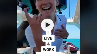 Woman says it’s ‘hard work’ getting paid to live on a luxury yacht and travel the world
