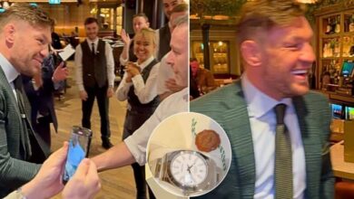 Conor McGregor gifts head chef Rolex but internet is still not happy