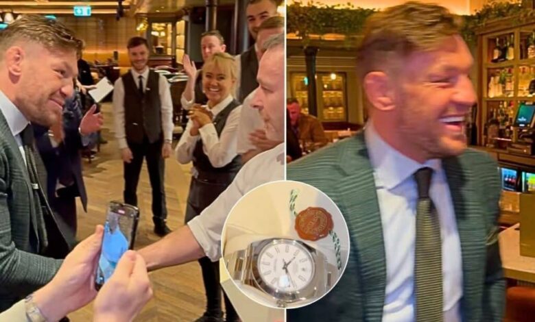 Conor McGregor gifts head chef Rolex but internet is still not happy Conor McGregor gifts head chef Rolex but internet is still not happy