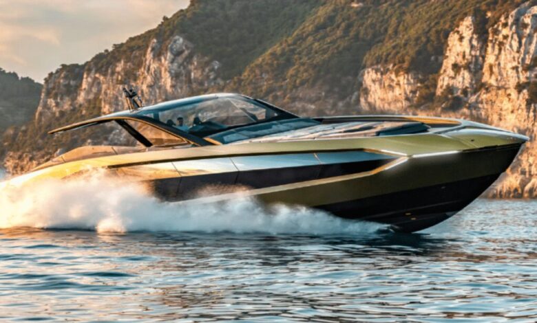 POV shows what it’s like to sail the yacht ‘Tecnomar for Lamborghini 63’