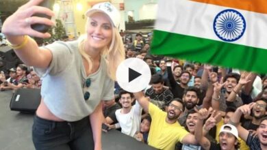 Supercar Blondie’s first visit to India