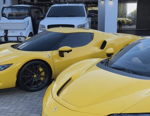 Jake Paul shows off brand new Ferrari he’s added to his already amazing car collection