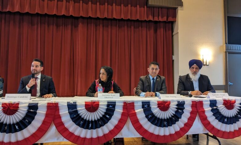 District 8 San Jose council candidates debate at Evergreen forum District 8 San Jose council candidates debate at Evergreen forum