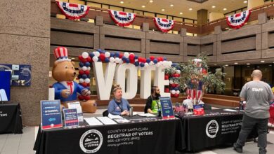 Photo gallery: Election night in Silicon Valley