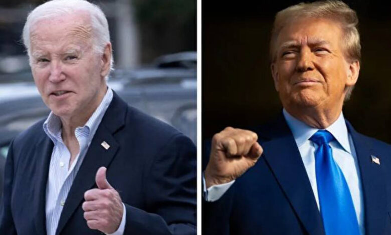 Ông Trump dẫn trước ông Biden 6 điểm ở các bang chiến trường Ông Trump dẫn trước ông Biden 6 điểm ở các bang chiến trường