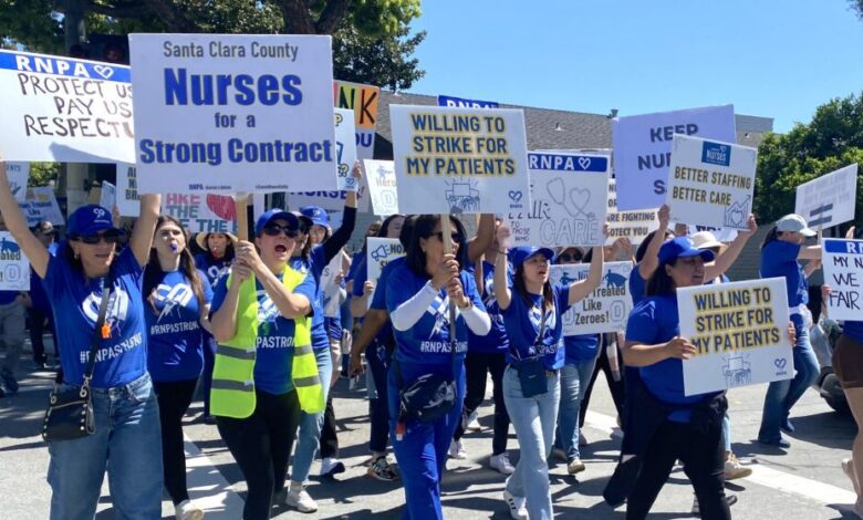 Santa Clara County nurses reach deal on pay, worker safety Santa Clara County nurses reach deal on pay, worker safety