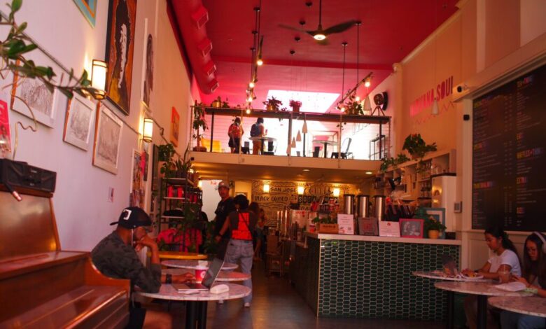 San Jose coffee shop is community anchor for local artists San Jose coffee shop is community anchor for local artists