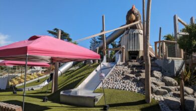 Heat scorches East San Jose playground equipment
