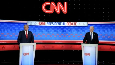 Gần 50 triệu người theo dõi cuộc tranh luận giữa ông Biden và ông Trump