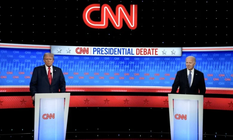 Gần 50 triệu người theo dõi cuộc tranh luận giữa ông Biden và ông Trump Gần 50 triệu người theo dõi cuộc tranh luận giữa ông Biden và ông Trump
