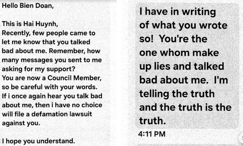 San Jose official denied restraining order against business owner San Jose official denied restraining order against business owner
