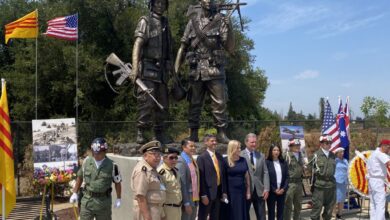 San Jose unveils war monument at Vietnamese Heritage Garden
