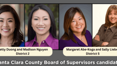 Silicon Valley state candidates almost even in donations