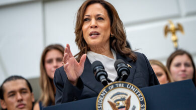 Bà Kamala Harris xác nhận đã được Đảng Dân chủ đề cử