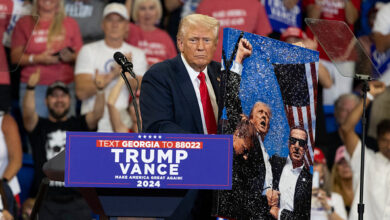 Ông Trump đồng ý tham gia tranh luận truyền hình với bà Harris