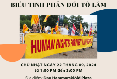 Thông Báo Kêu Gọi Tham Gia Biểu Tình Phản Đối Tô Lâm Thông Báo Kêu Gọi Tham Gia Biểu Tình Phản Đối Tô Lâm