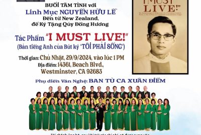 BUỔI RA MẮT SÁCH CỦA LINH MỤC NGUYỄN HỮU LỄ