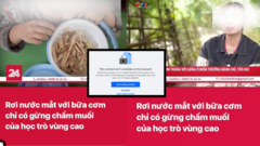 VTV xóa phóng sự ‘Bữa cơm trắng với gừng’ sau xác minh của chính quyền địa phương VTV xóa phóng sự ‘Bữa cơm trắng với gừng’ sau xác minh của chính quyền địa phương