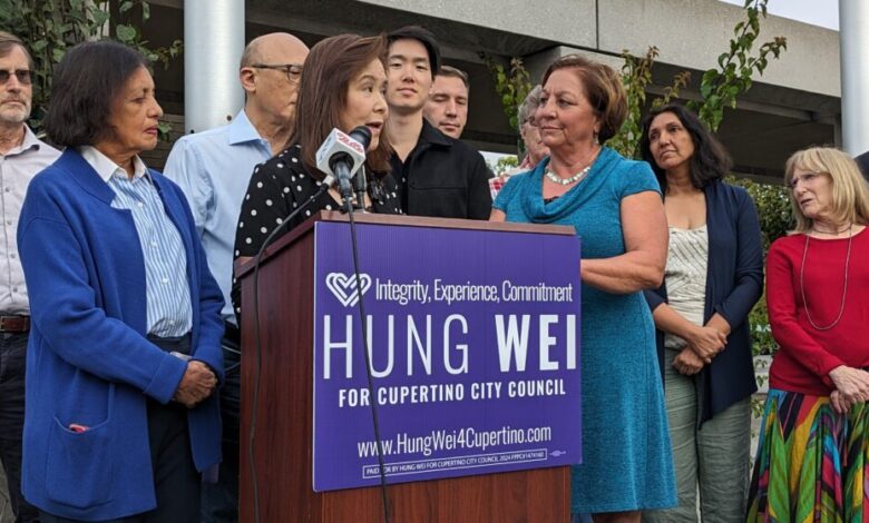 Cupertino candidate reenters race despite health concerns Cupertino candidate reenters race despite health concerns