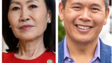 SỰ PHẪN NỘ BÙNG NỔ Ở ĐỊA HẠT 45 KHI CỘNG ĐỒNG NGƯỜI VIỆT LÊN ÁN CUỘC TẤN CÔNG BÔI NHỌ VÀ CHỤP MŨ CỘNG SẢN ĐÁNG KHINH CỦA BÀ DÂN BIỂU MICHELLE STEEL LÊN LUẬT SƯ DEREK TRẦN