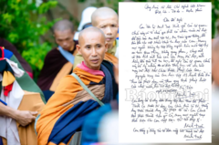 ‘Lá đơn của sư Minh Tuệ’: những hoài nghi về tính xác thực và pháp lý