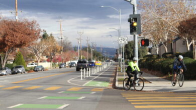 San Jose cyclists unhappy with traffic safety barriers