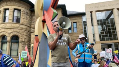 San Jose protest against President Trump draws hundreds