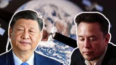 Các đối thủ Trung Quốc thách thức Starlink tỷ phú Elon Musk