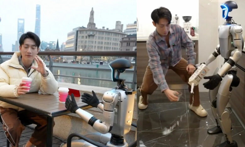 Chi 1.400 USD thuê robot hình người làm việc nhà