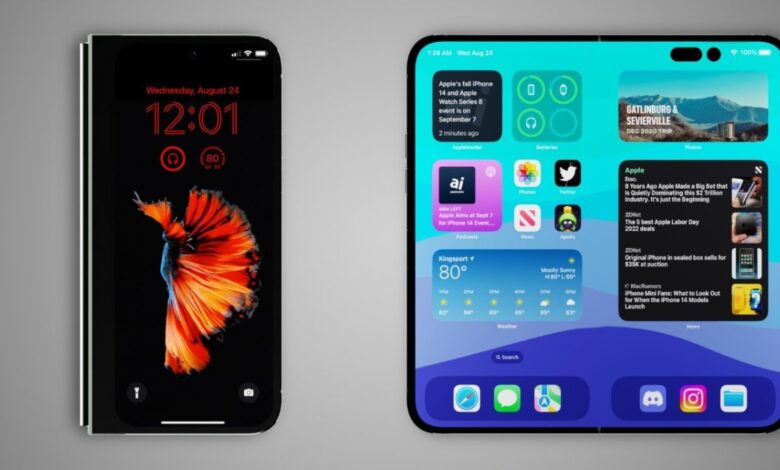 Giá iPhone gập có thể từ 2.300 USD Giá iPhone gập có thể từ 2.300 USD
