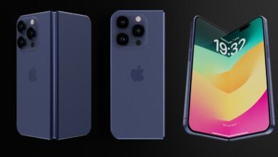 iPhone gập có thể sử dụng bản lề kim loại lỏng