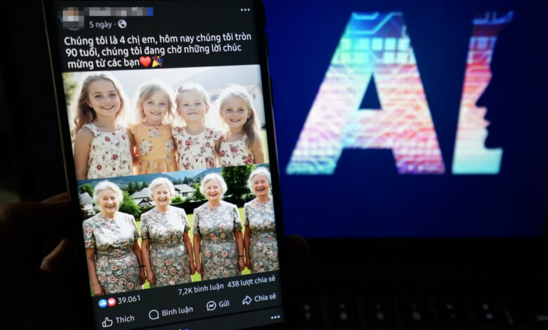 Ảnh AI – công cụ ‘câu like’ mới trên mạng xã hội Ảnh AI – công cụ ‘câu like’ mới trên mạng xã hội