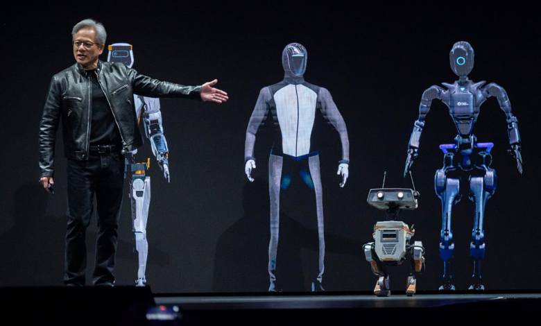 CEO Nvidia: ‘Cách mạng robot hình người gần hơn tưởng tượng’ CEO Nvidia: ‘Cách mạng robot hình người gần hơn tưởng tượng’