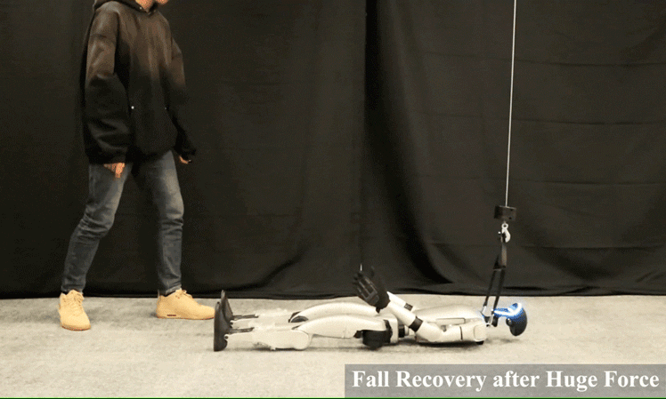 Khả năng tự đứng ‘đáng nể’ của robot hình người Khả năng tự đứng ‘đáng nể’ của robot hình người