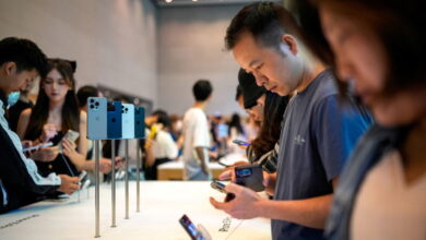 Thị phần smartphone Apple xuống thứ 5 tại Trung Quốc