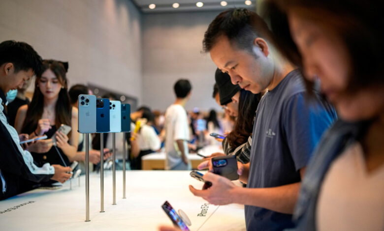 Thị phần smartphone Apple xuống thứ 5 tại Trung Quốc Thị phần smartphone Apple xuống thứ 5 tại Trung Quốc