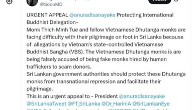 Giữa khó khăn, công luận Sri Lanka lên tiếng bênh vực sư Minh Tuệ